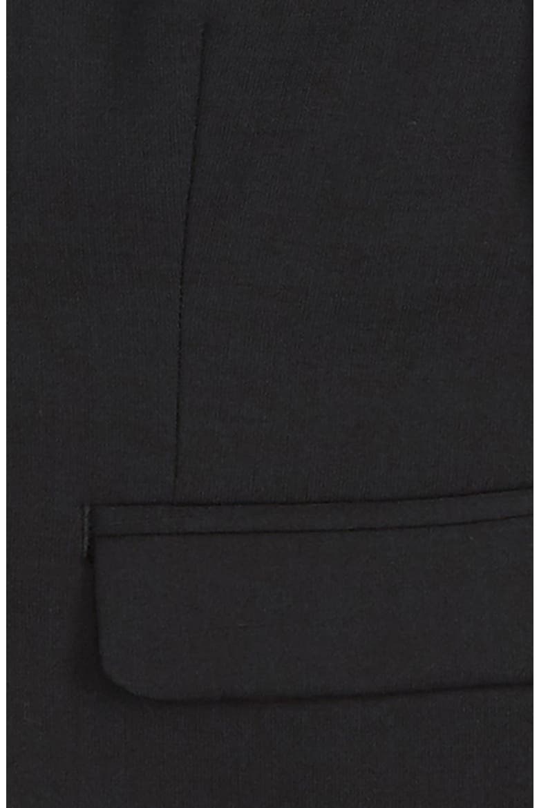Solid Wool Blend Sport Coat, Alternate, color, BLACK
