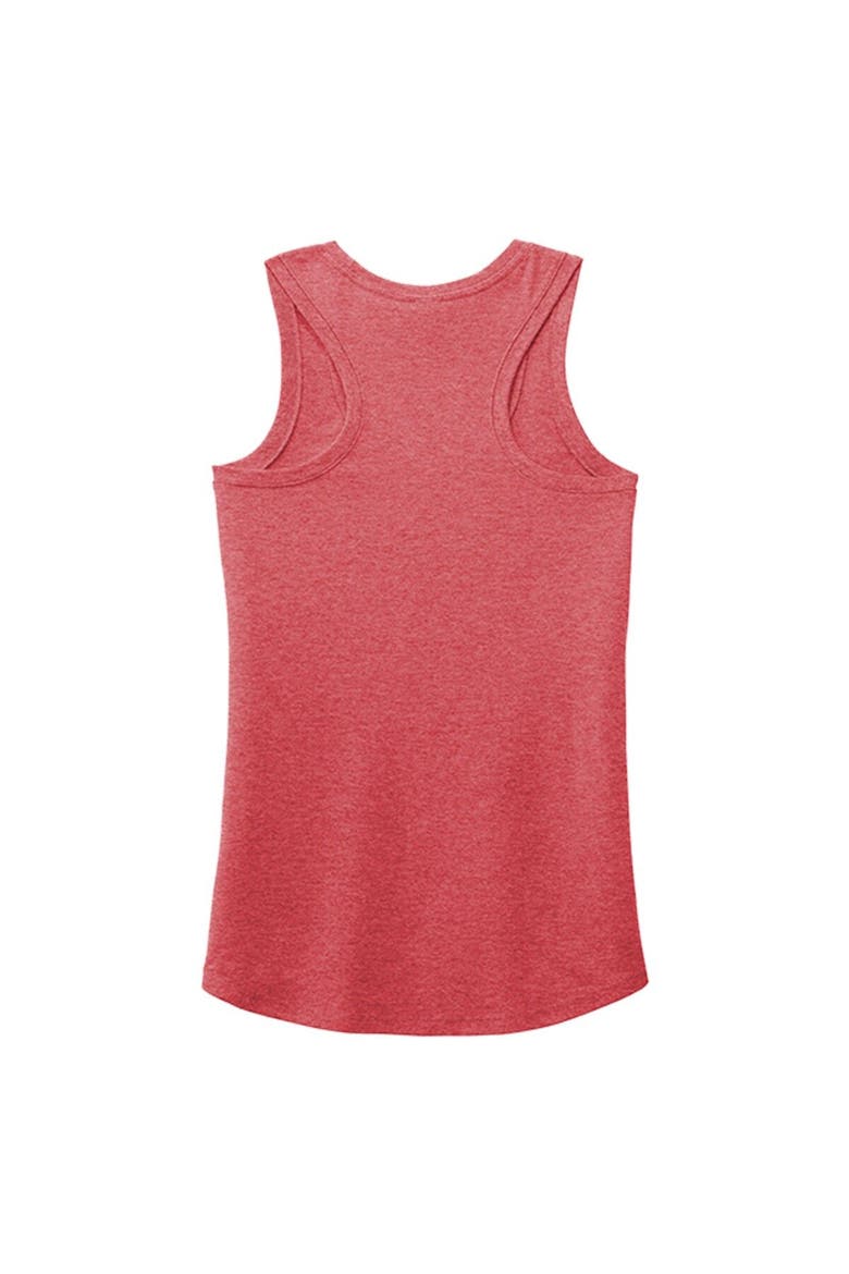 Women's Stewart-Haas Racing Team Collection Heather Red Chase Briscoe 2023 #14 Finish Line Tri-Blend Racerback Tank Top, Alternate, color, Heather Red