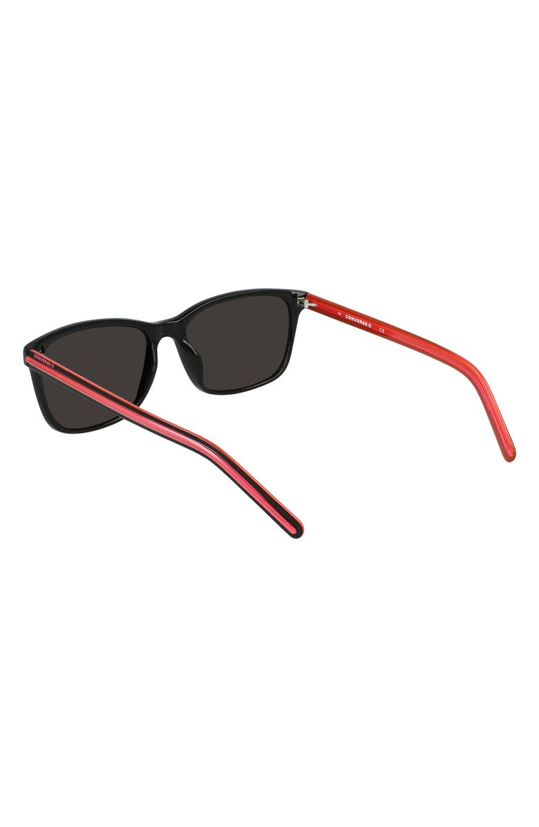 Converse Chuck 57mm Rectangle Sunglasses, Alternate, color, 
