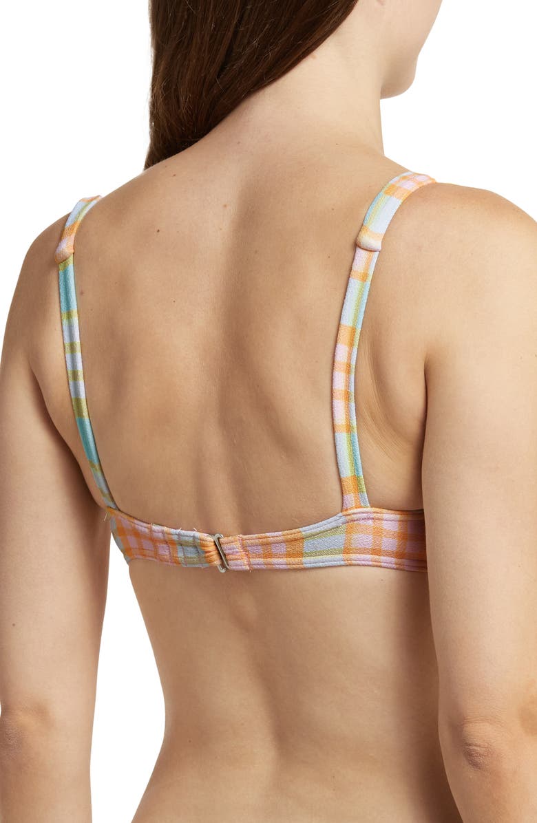 Billabong Check Please Emma Underwire Bikini Top, Alternate, color, 
