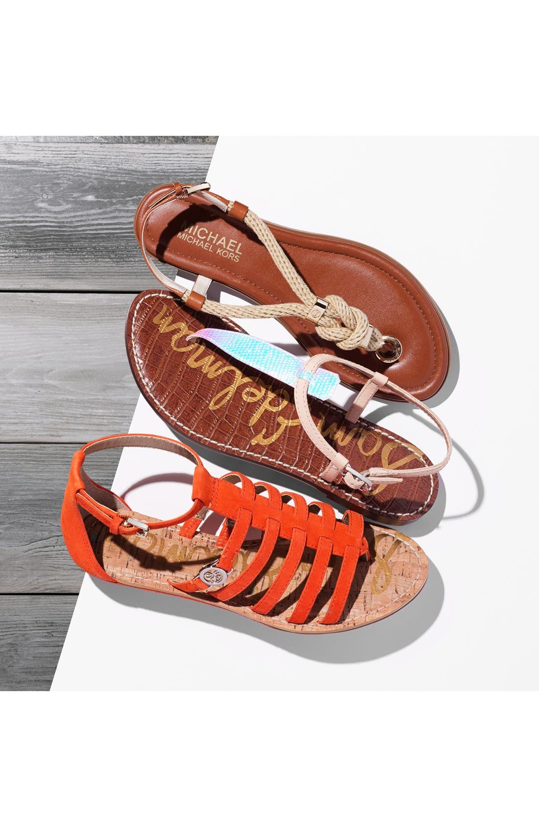 Sam Edelman 'Donna' Gladiator Sandal, Alternate, color, 