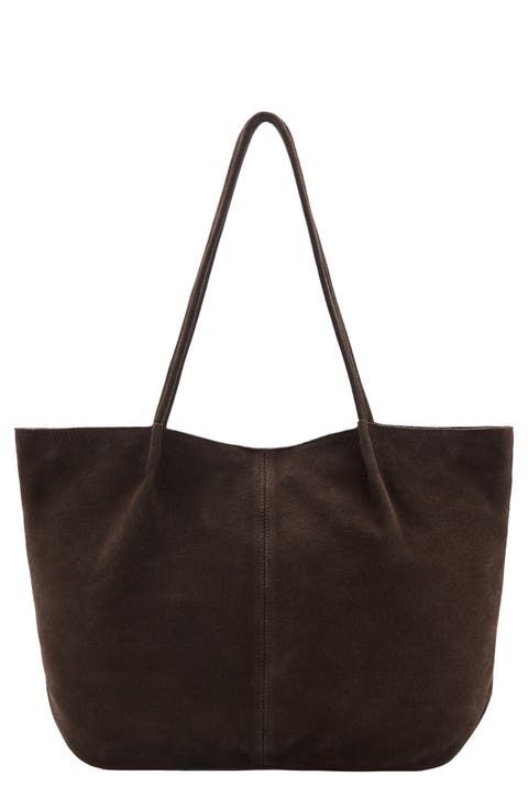 Suede Shoulder Bag