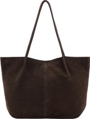 MANGO Suede Shoulder Bag