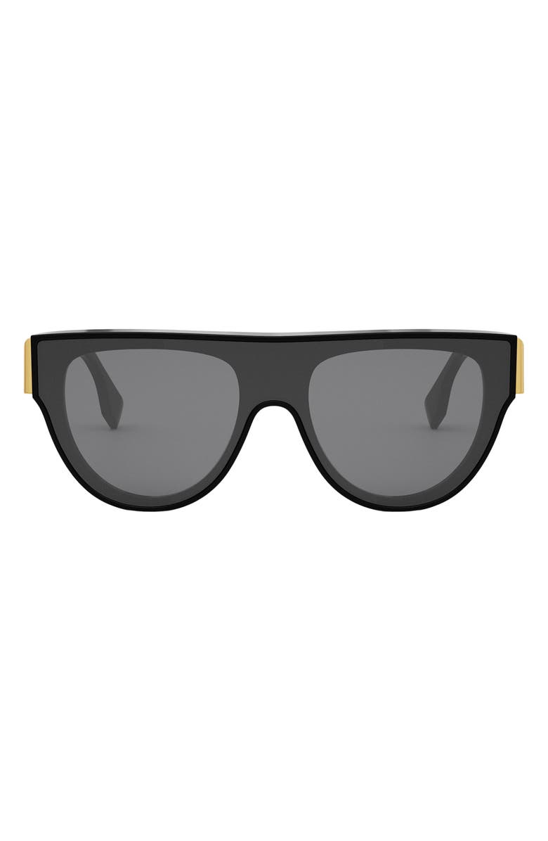 Fendi 'Fendi First 139mm Flat Top Sunglasses, Main, color, 
