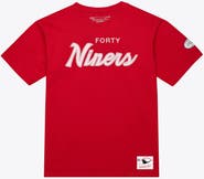Mitchell & Ness Men's Mitchell & Ness Scarlet San Francisco 49ers Head Coach Classic T-Shirt