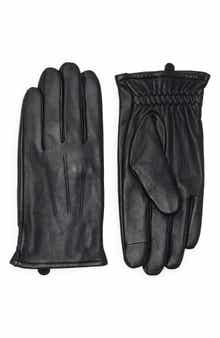 Cashmere Lined Leather Gloves