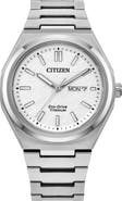 Citizen Zenshin Three-Hand Super Titanium™ Bracelet Watch, 39mm
