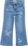 YMI Kids' Tattoo Print Flare Jeans