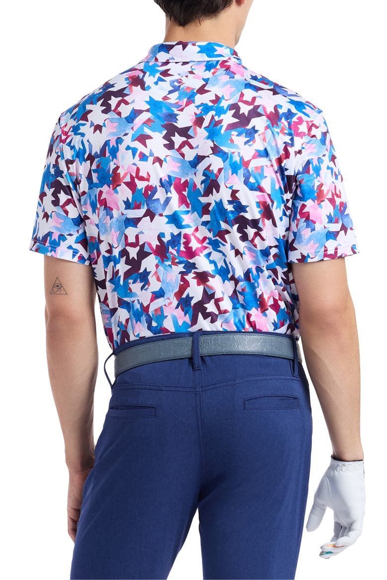 Bartlow Performance Golf Polo, Alternate, color, MULTI