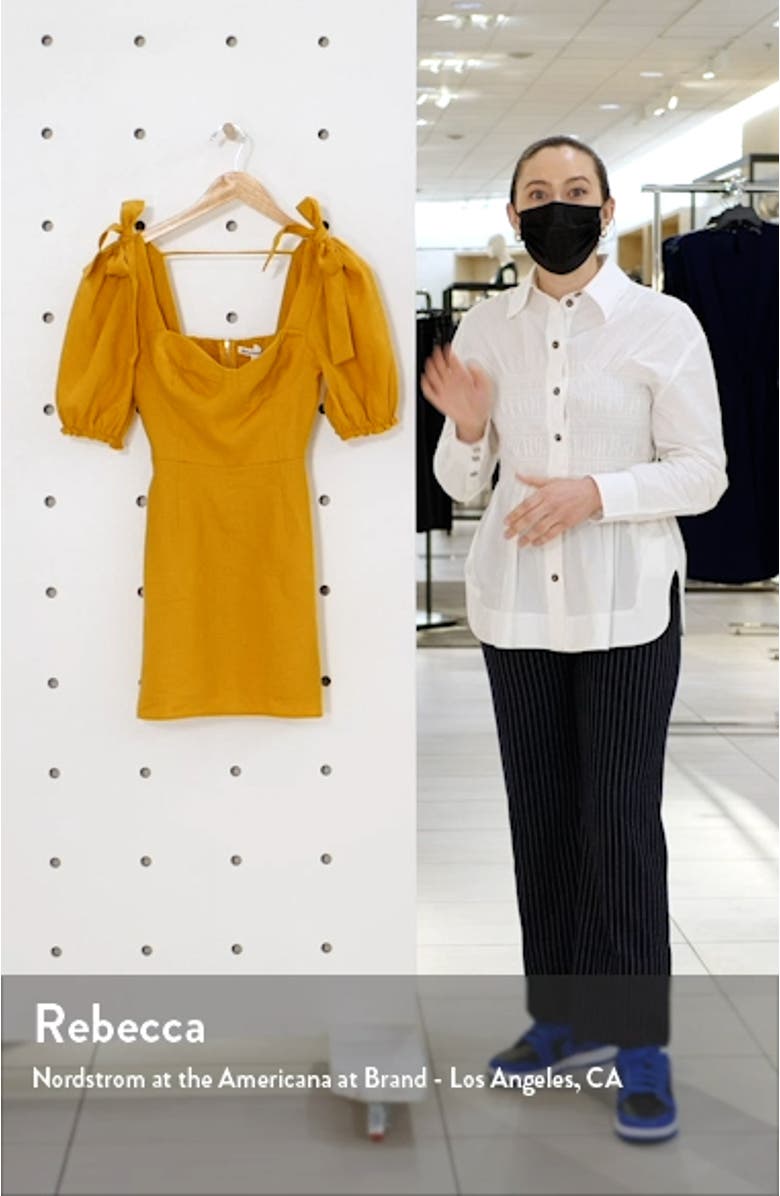 Spring Bow Sleeve Dress, sales video thumbnail