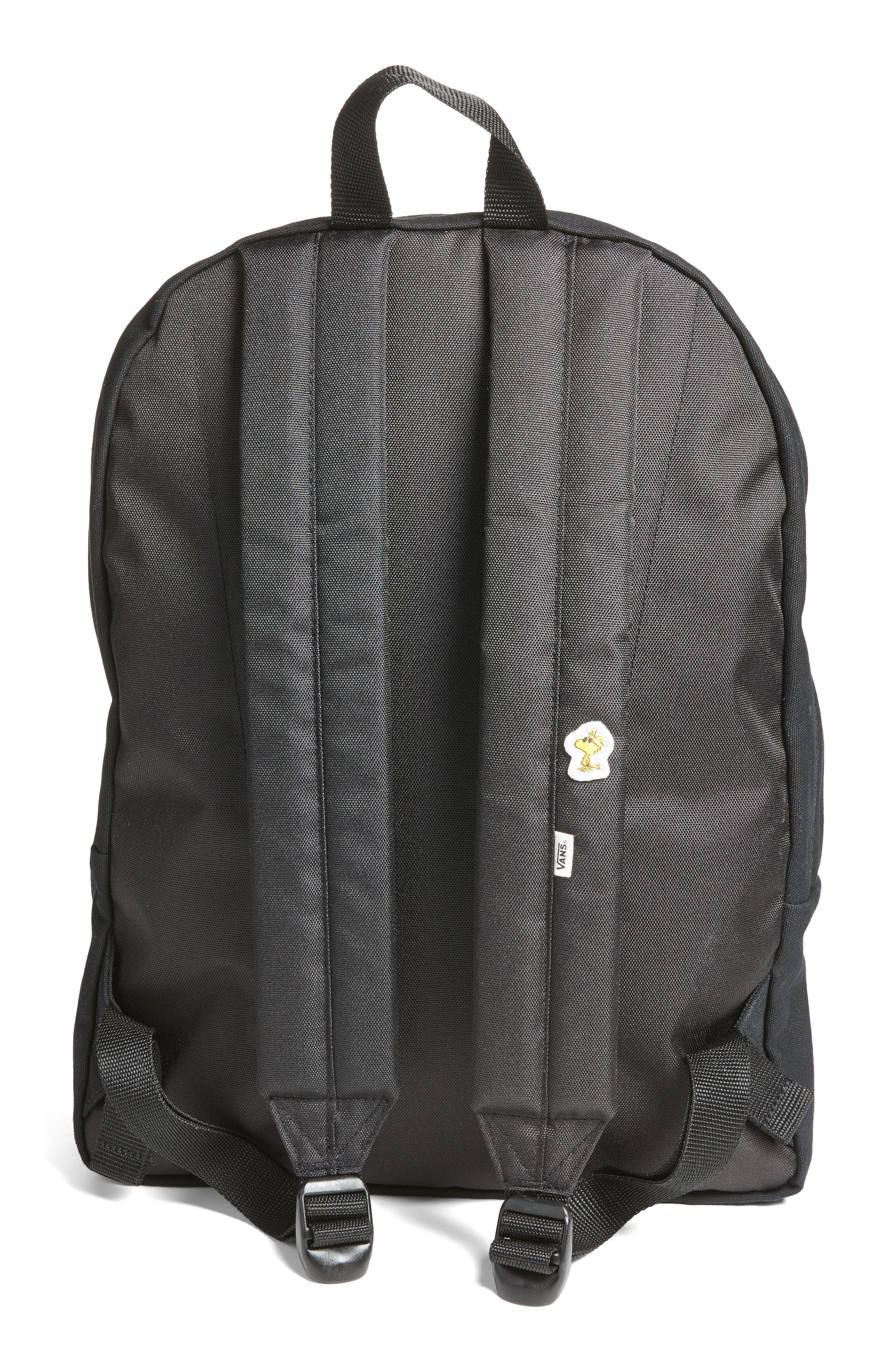 Vans x Peanuts<sup>®</sup> Snoopy & Woodstock Backpack, Alternate, color, 