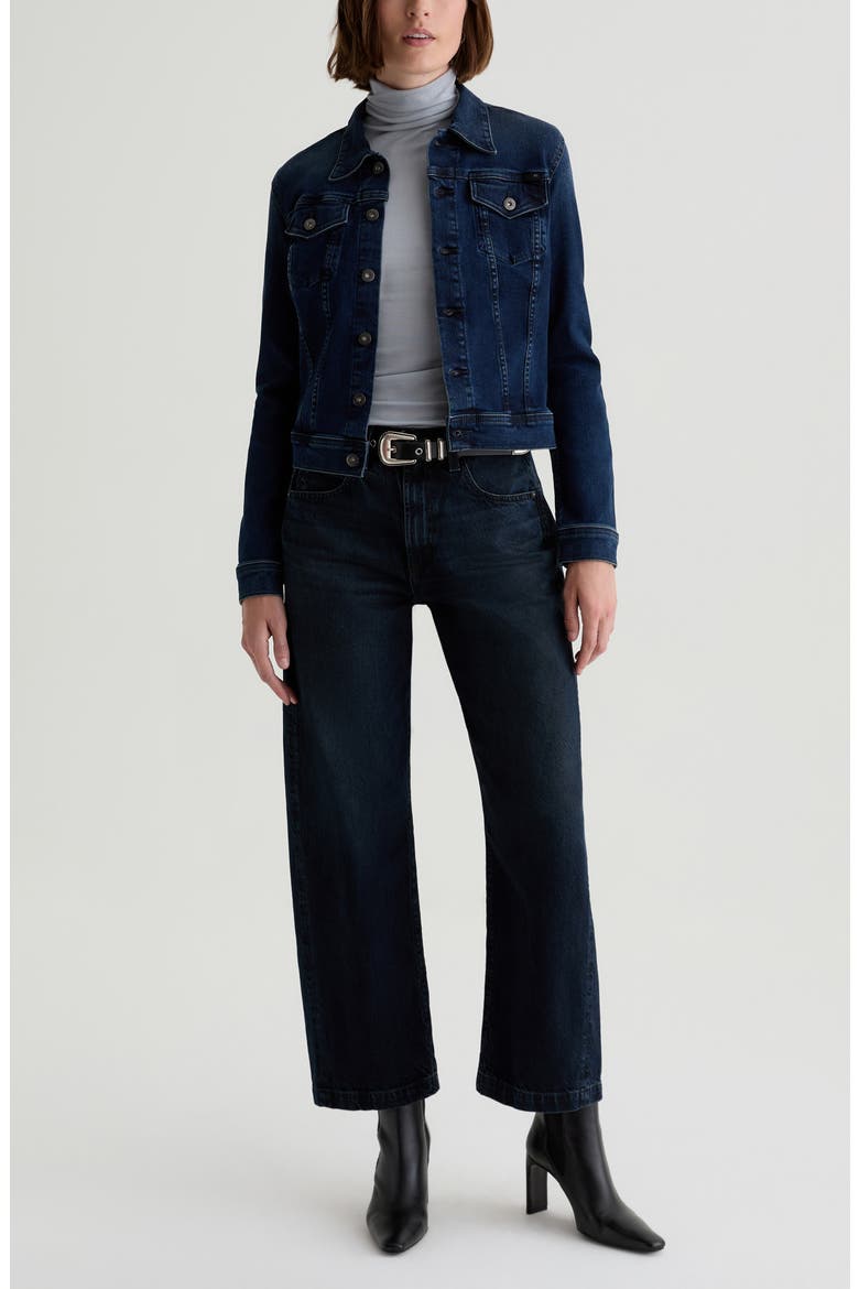Robyn Denim Jacket, Alternate, color, SIDE EFFECT