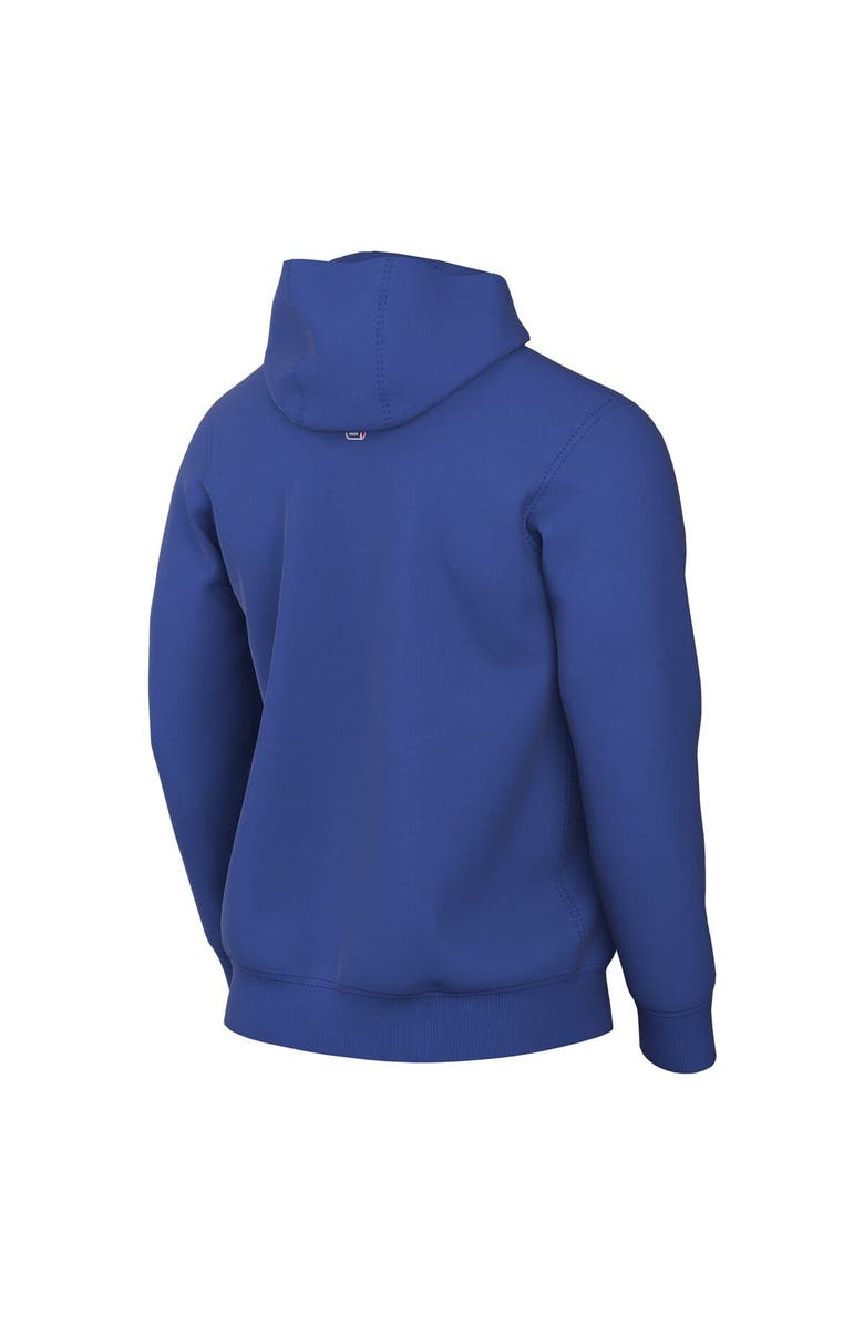 Nike Men's Nike Royal Orlando Magic Sportswear Essential Wordmark Club Hoodie, Alternate, color, Royal