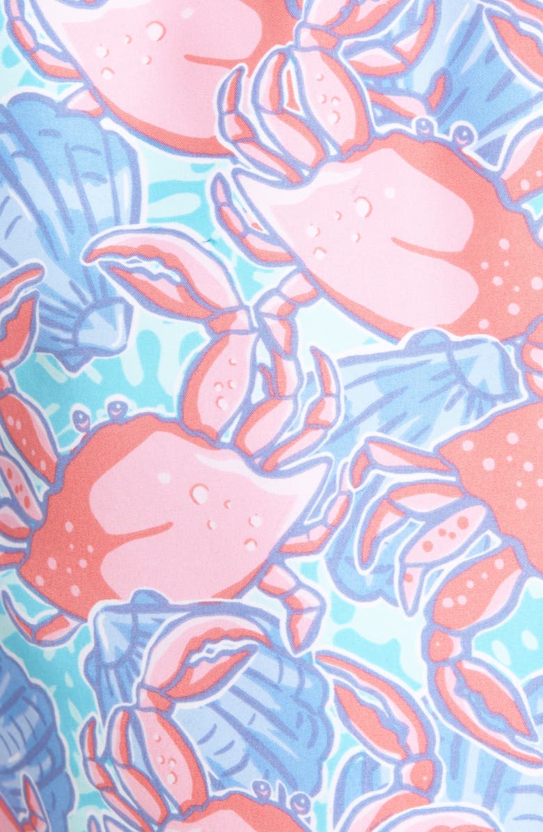 vineyard vines Crab Shell Chappy Swim Trunks, Alternate, color, 