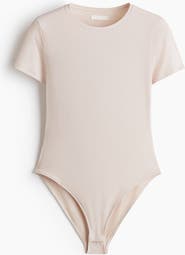 H&M Short-sleeved Microfibre Body