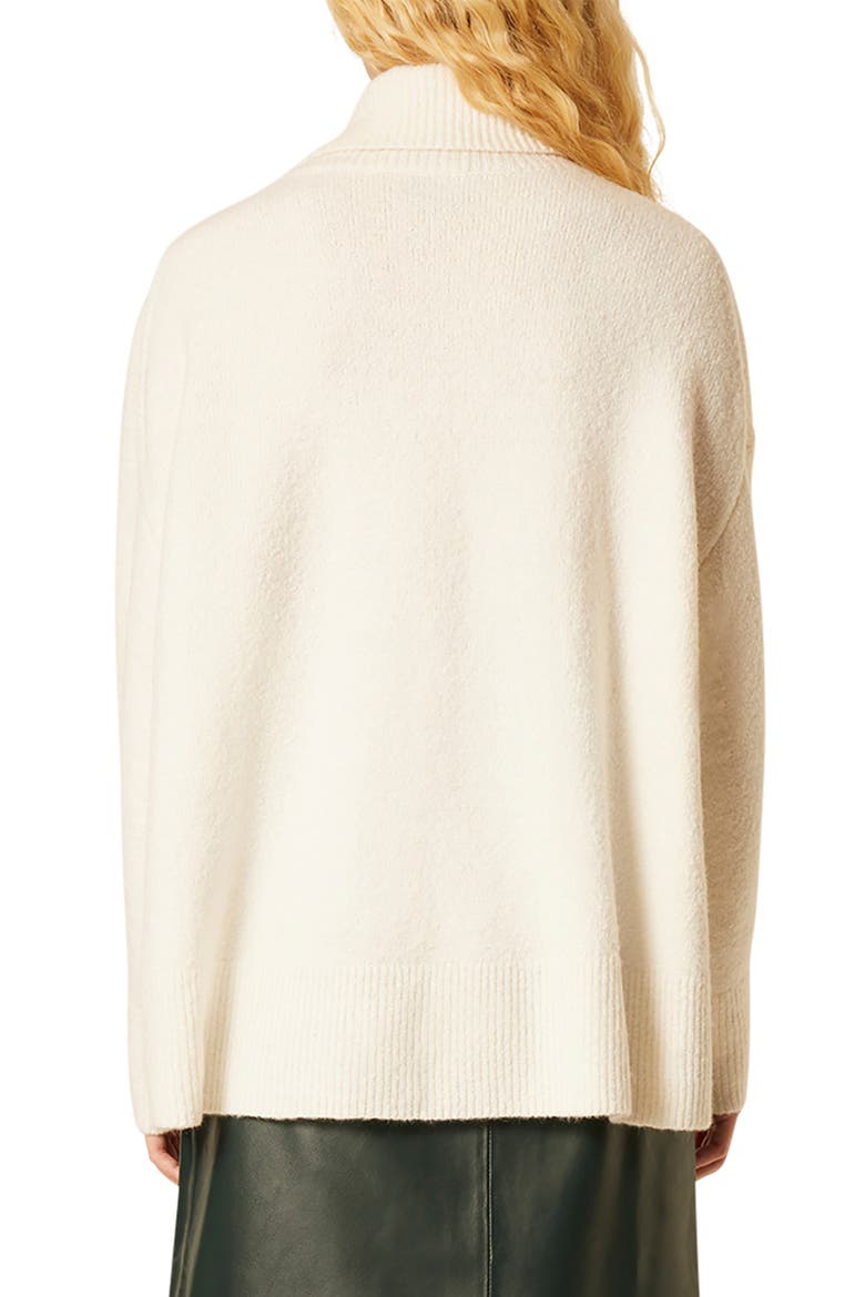 Nina Turtleneck Sweater, Alternate, color, WINTER WHITE