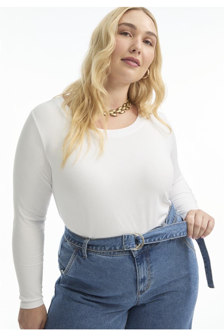 Curvie Fit High-Waisted Wide-Leg Utility Jean, Alternate, color, VINTAGE MEDIUM WASH