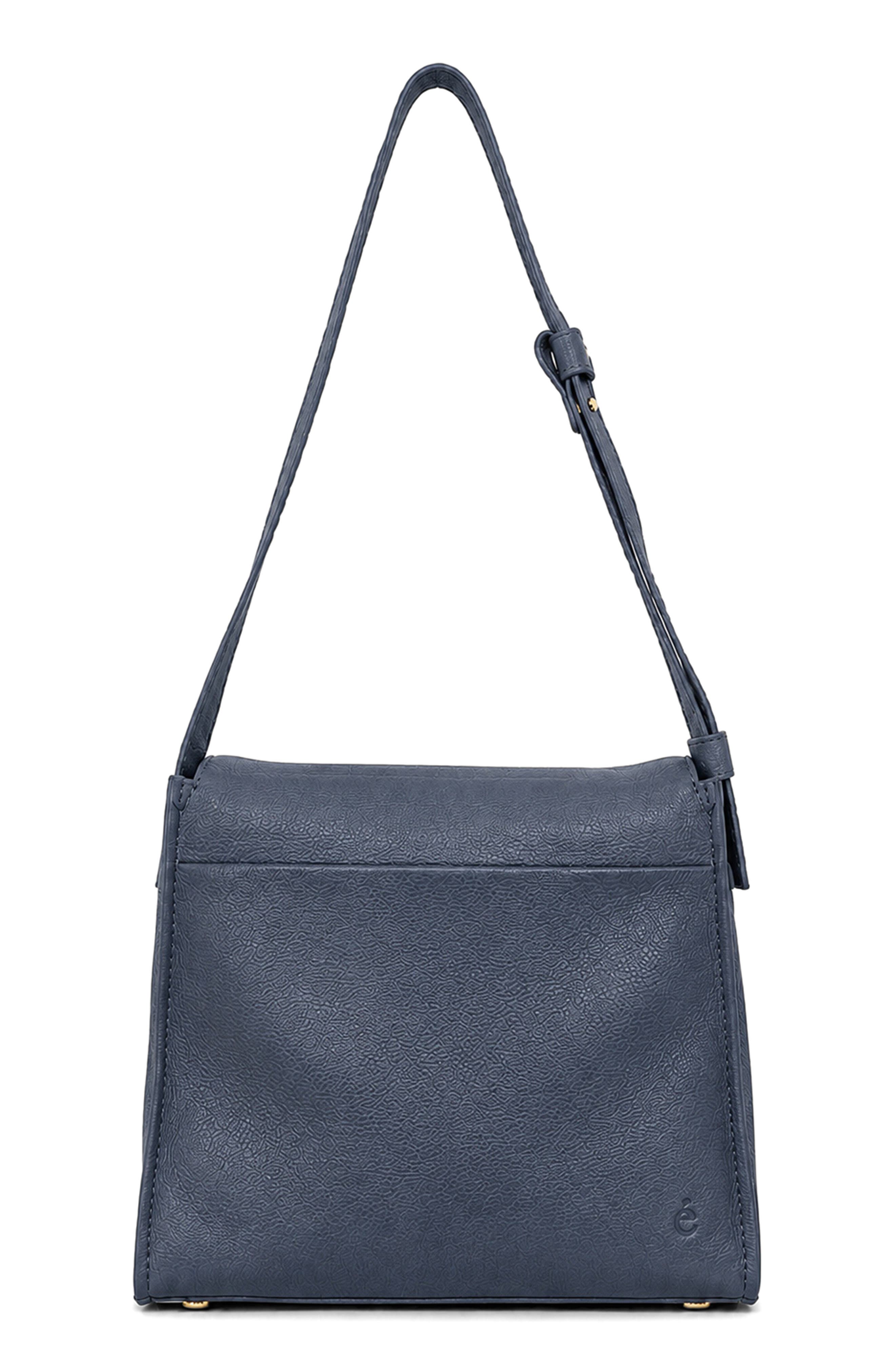 Eleanor Leather Crossbody Bag, Alternate, color, MIDNIGHT