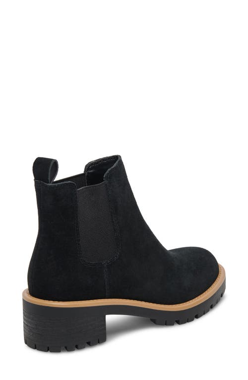 Blondo Matilda Waterproof Lug Sole Chelsea Boot In Black