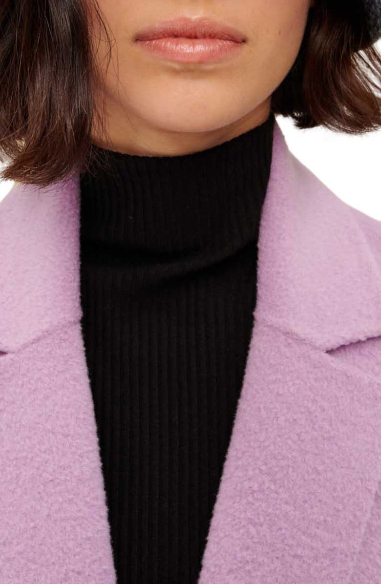 maje Gabriela Wool Blend Coat, Alternate, color,