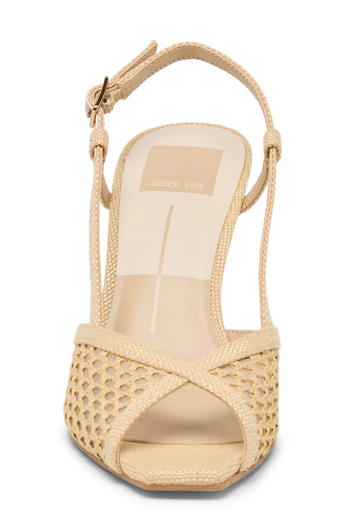 Sheri Slingback Sandal, Alternate, color, NATURAL RAFFIA