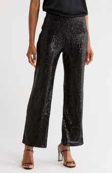 Disco Sequin Straight Leg Pants