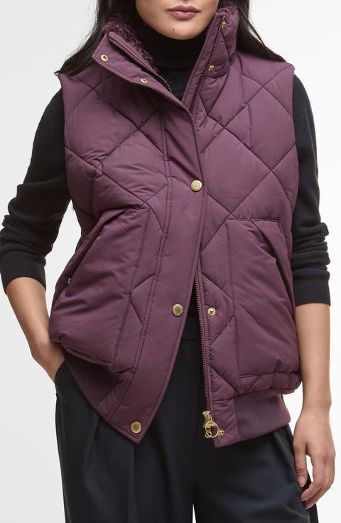 Becky Diamond Quilted Puffer Vest