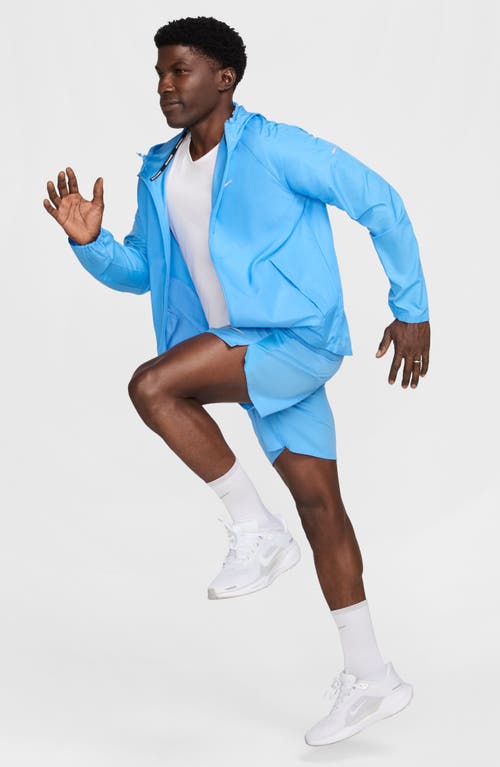 Nike Dri-fit Challenger Athletic Shorts In Blue