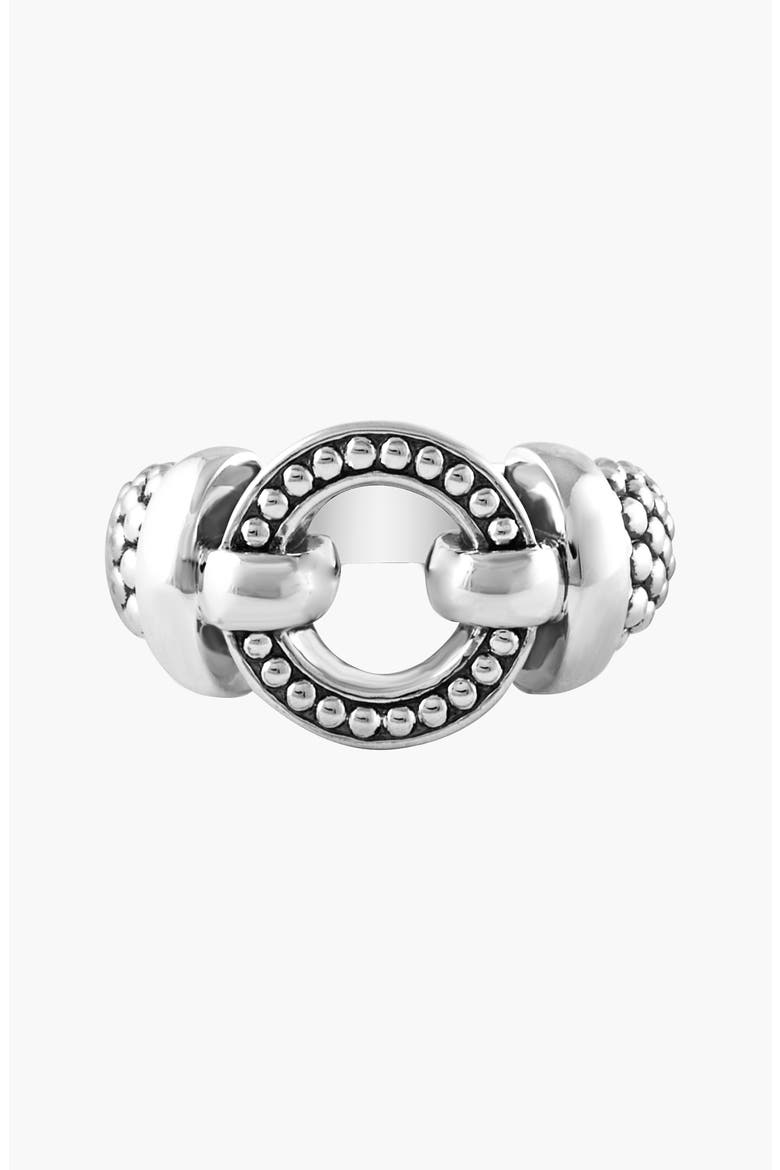 Enso Caviar Ring, Alternate, color, SILVER