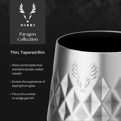 Viski Paragon Stainless Steel Whiskey Taster In Gold