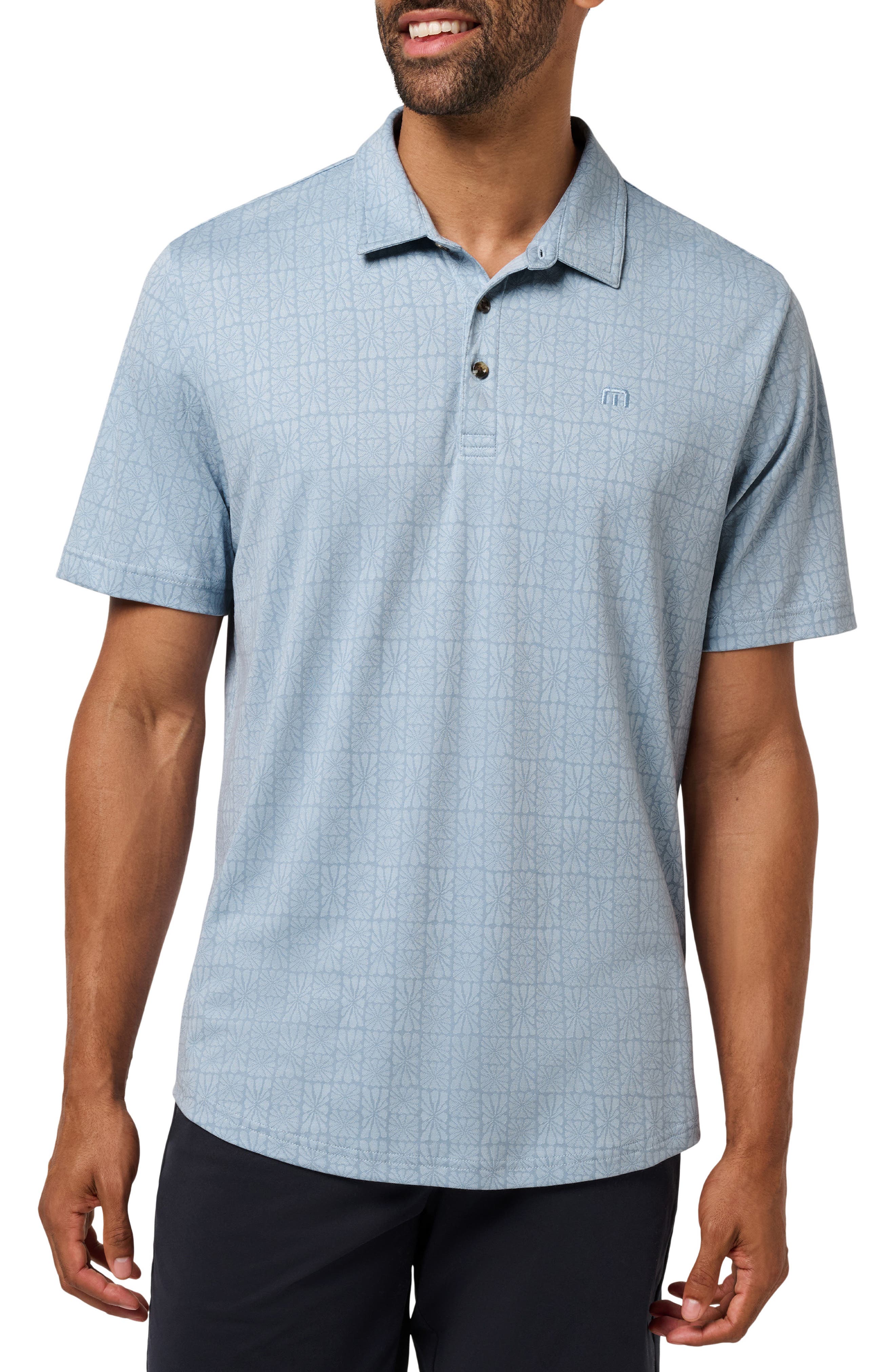 Cabana Floral Jacquard Polo - image 3