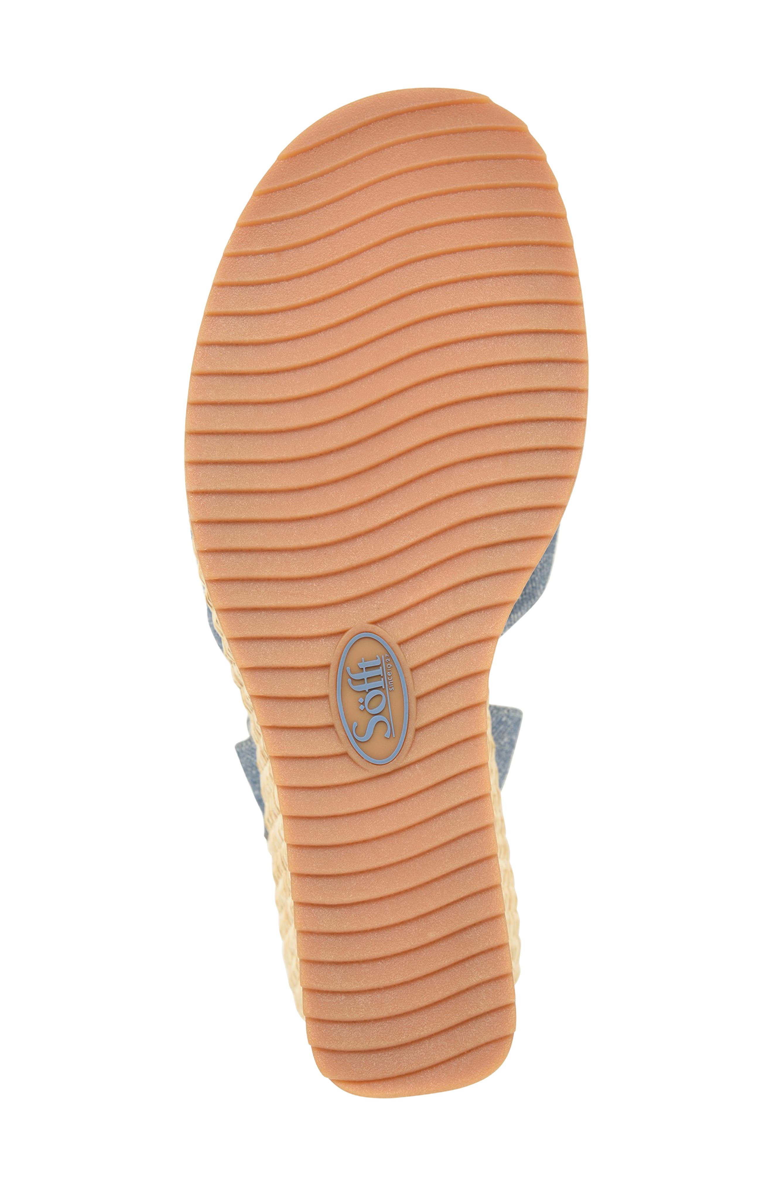 Diana Espadrille Platform Wedge Sandal, Alternate, color, BLUE