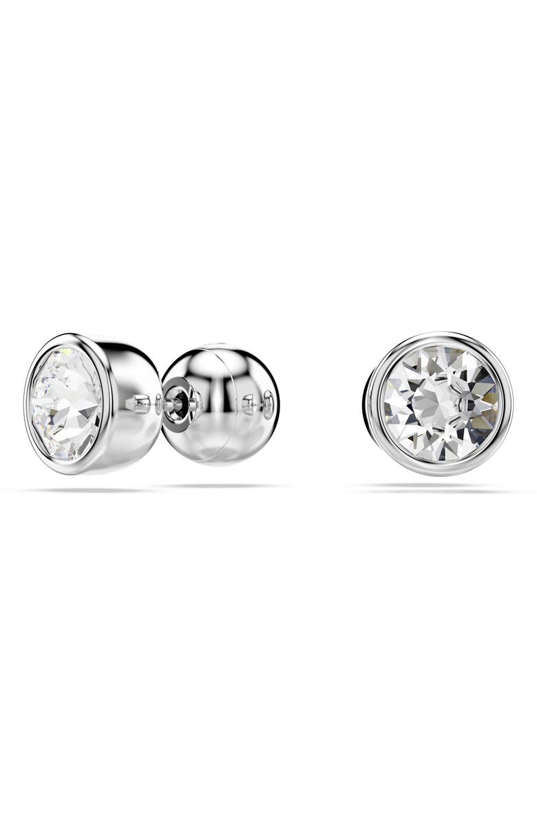 Swarovski Imber Crystal Stud Earrings, Alternate, color, Silver