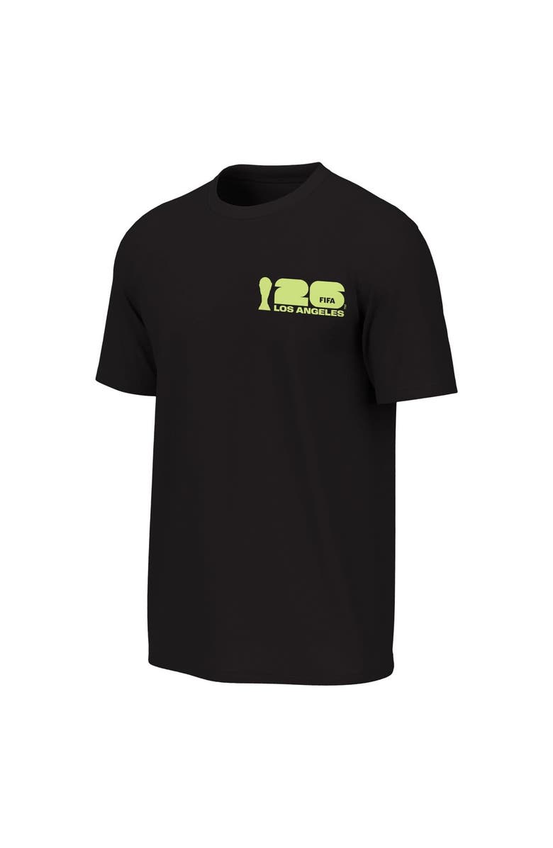 Outerstuff Men's Outerstuff Black 2026 FIFA World Cup Los Angeles Host City Poster Graphic T-Shirt, Alternate, color, Black