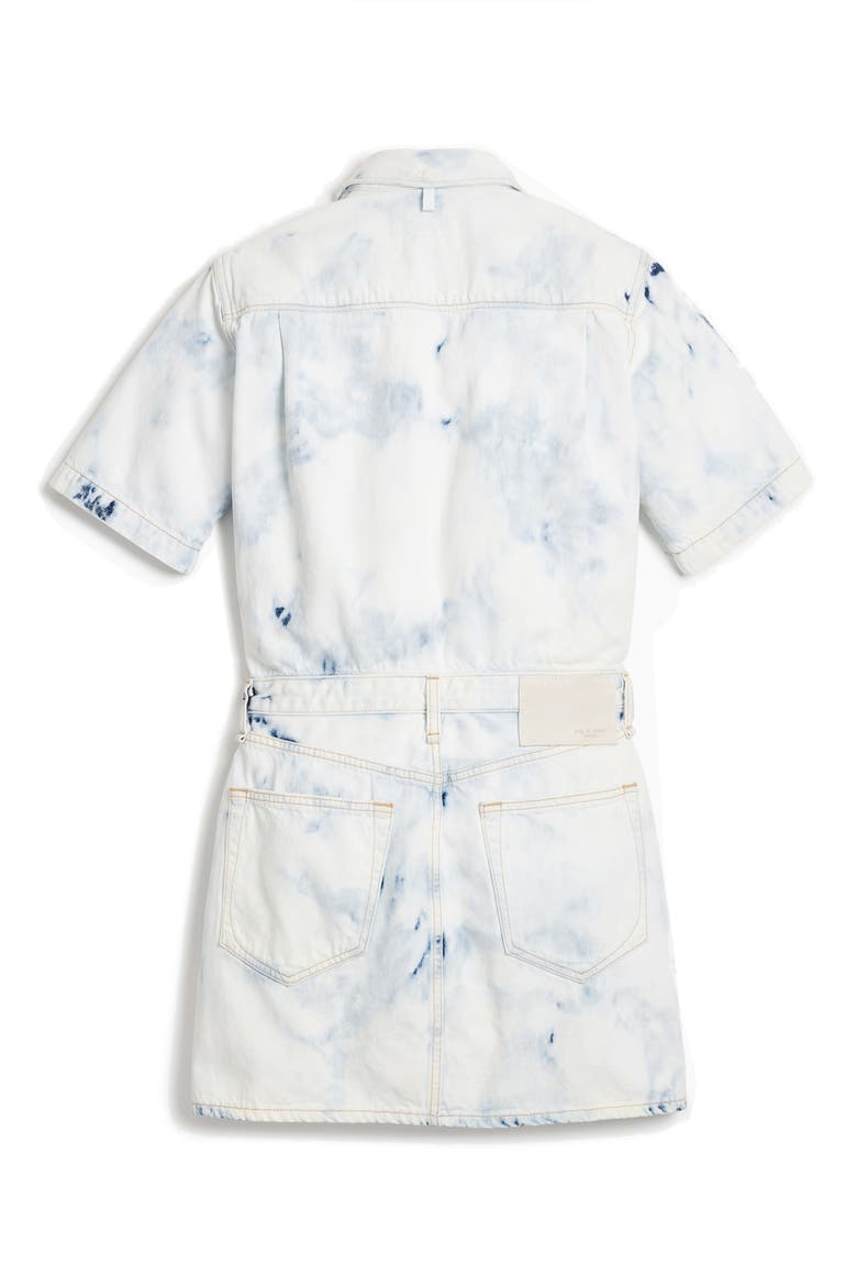 All in One Denim Shirtdress, Alternate, color, OASIS