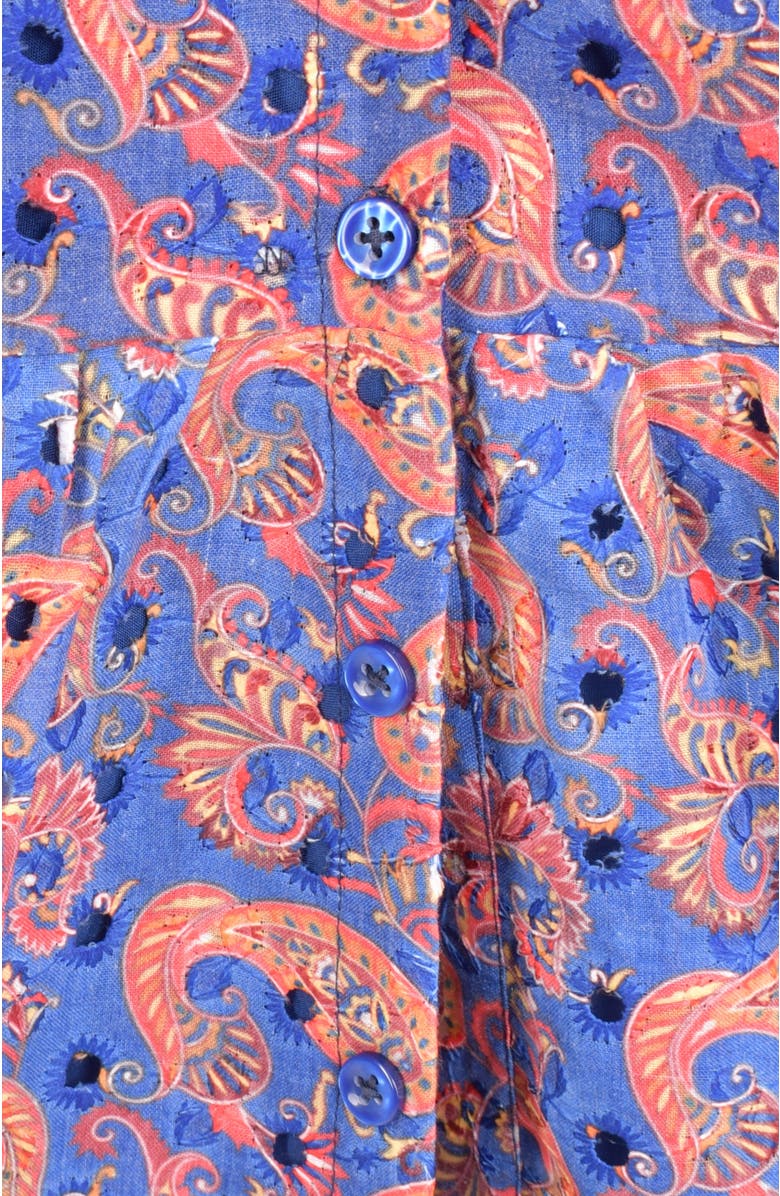 RAAS Irina Embroidered Tiered Midi Dress, Alternate, color, Purple