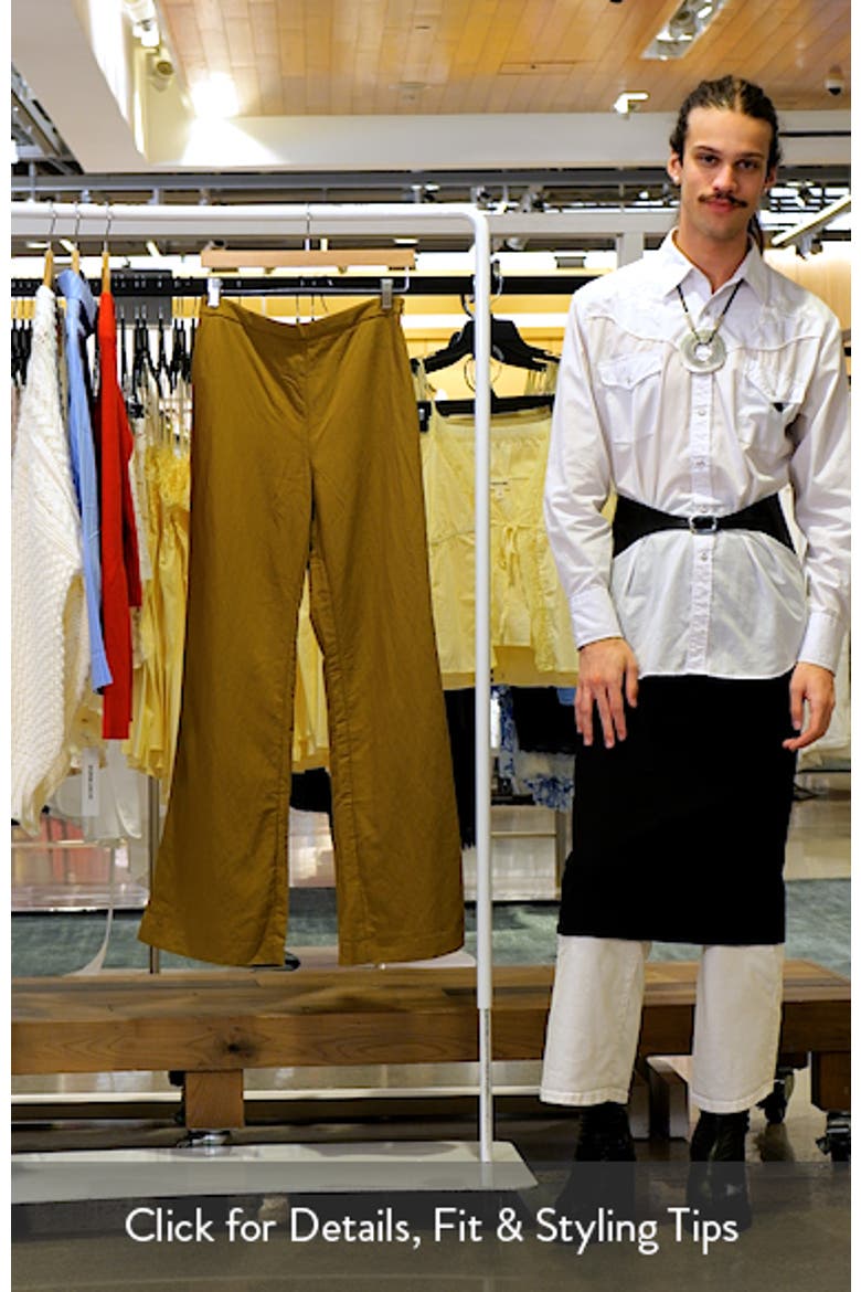Flat Front Straight Leg Pants video