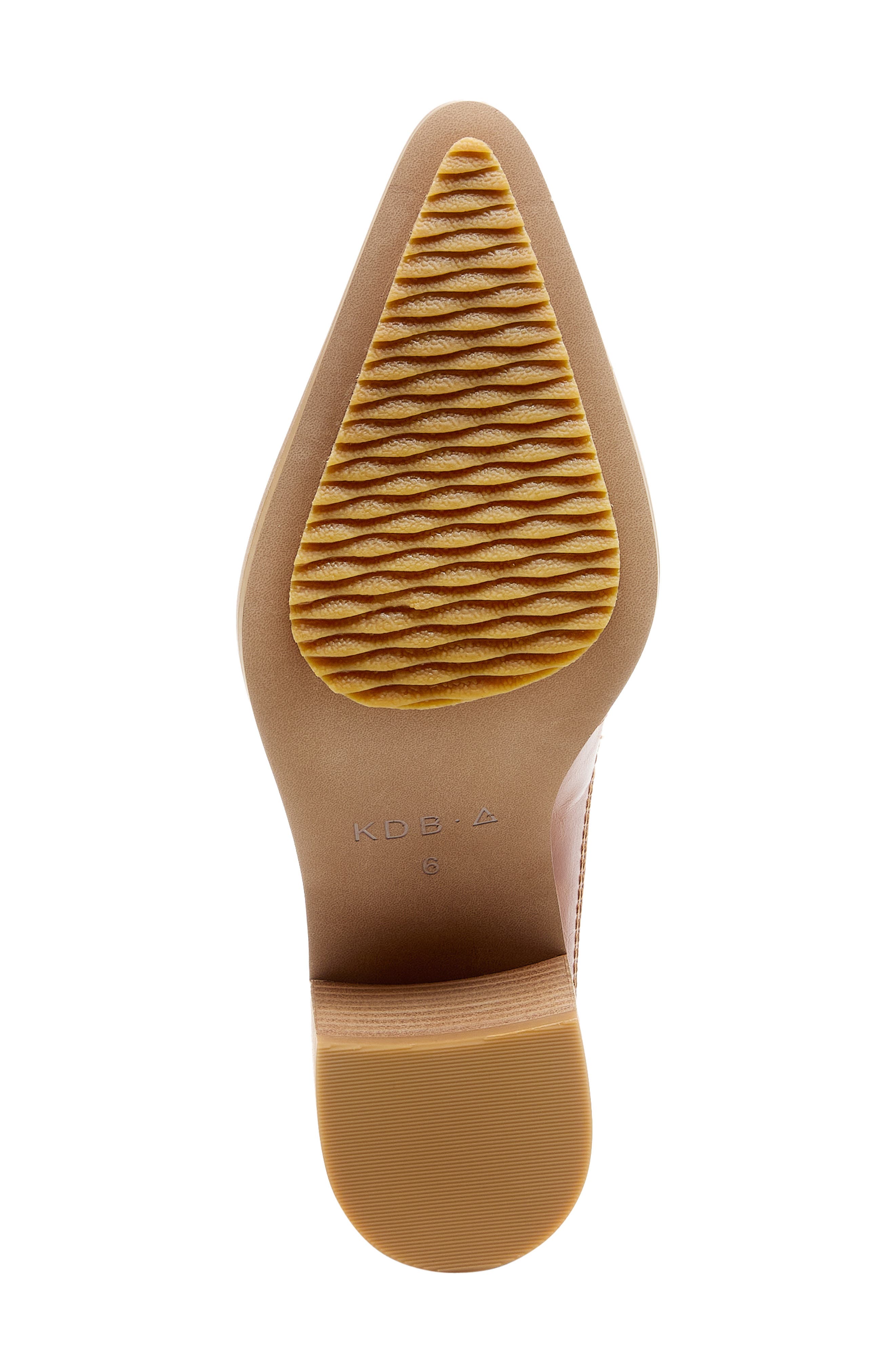 Kelsi Dagger Brooklyn Mason Pointed Toe Mule, Alternate, color, Caramel
