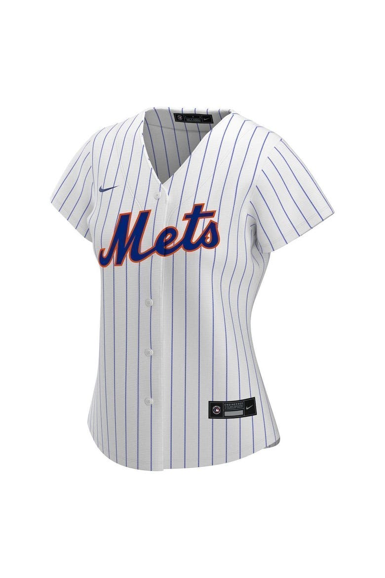 Women's Nike Francisco Lindor White New York Mets Home Replica Player Jersey, Alternate, color, WHITE