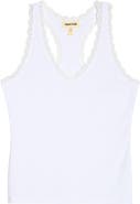 Open Edit Daydream Rib Lace Trim Tank