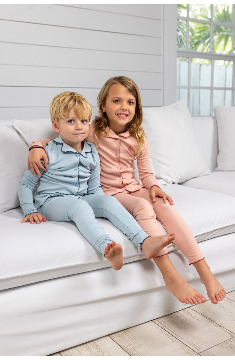 Pouf French Grandpa PJ for Girl, Alternate, color, Pink