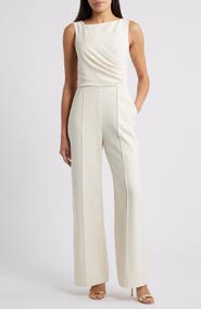Vince Camuto Signature Stretch Crepe Jumpsuit