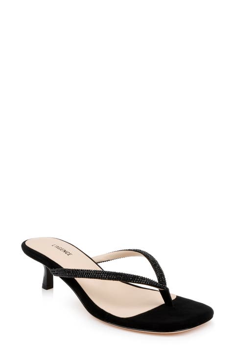 Hortense Kitten Heel Sandal (Women)