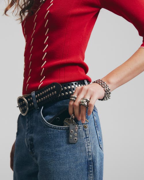 67jewelry Keychain Ii In Metallic