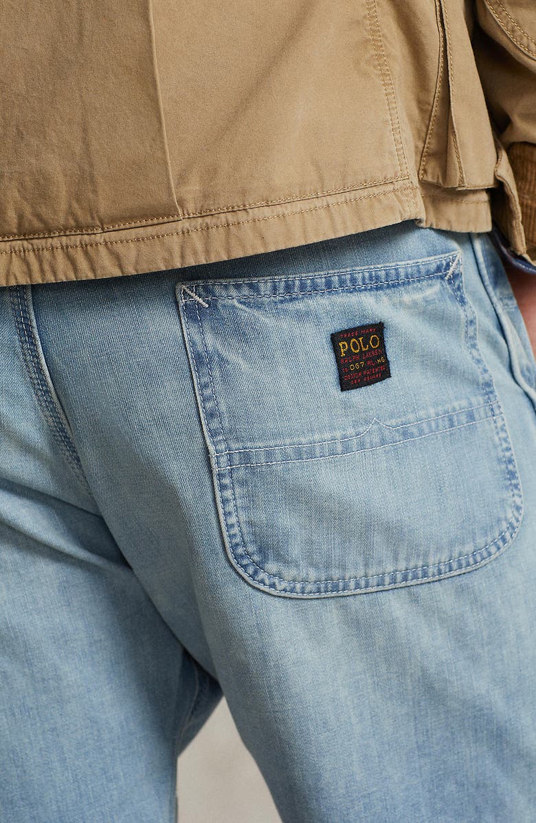 Polo Ralph Lauren Cutoff Denim Shorts, Alternate, color,