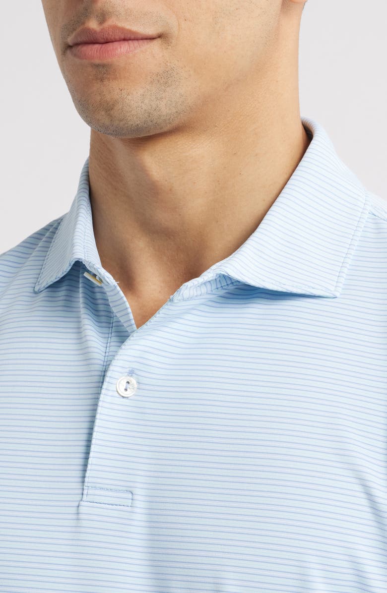 Peter Millar Chord Performance Jersey Polo, Alternate, color, Angelite