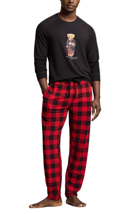 Polo Bear French Terry Pajamas