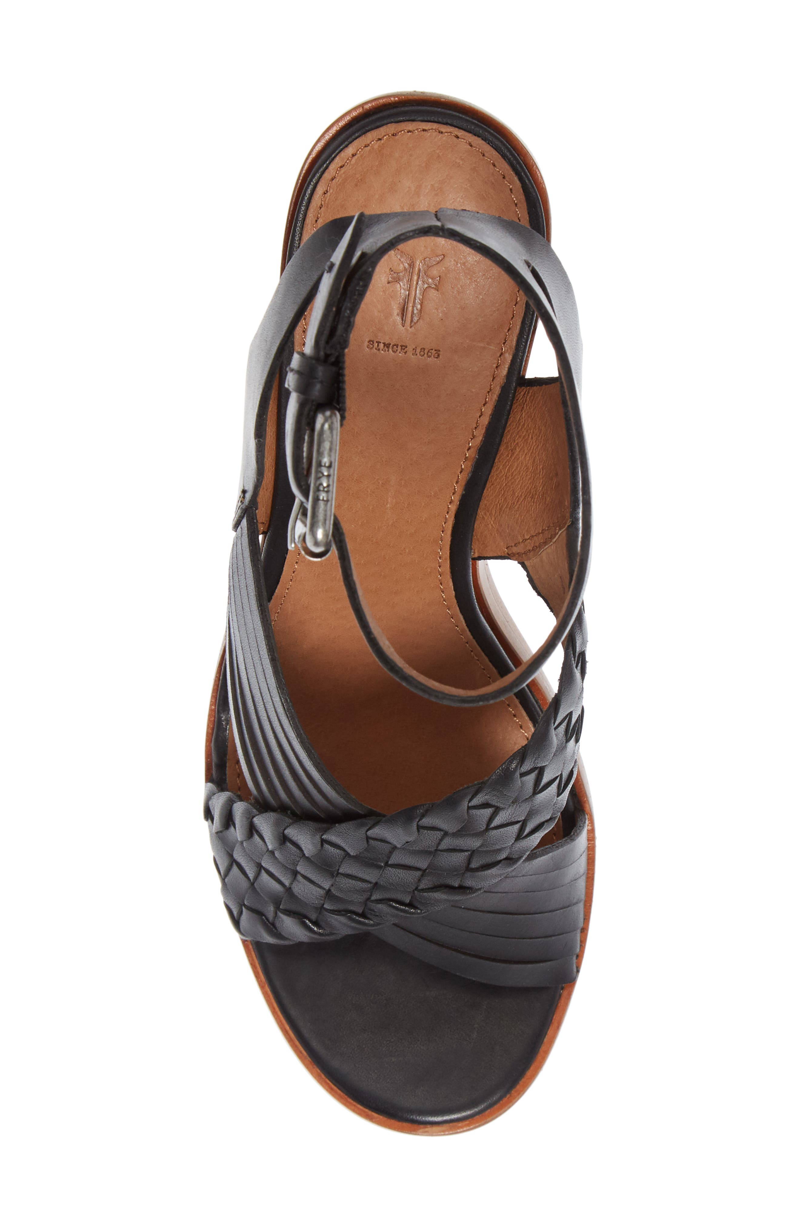 Frye Sara Criss Cross Sandal, Alternate, color, 