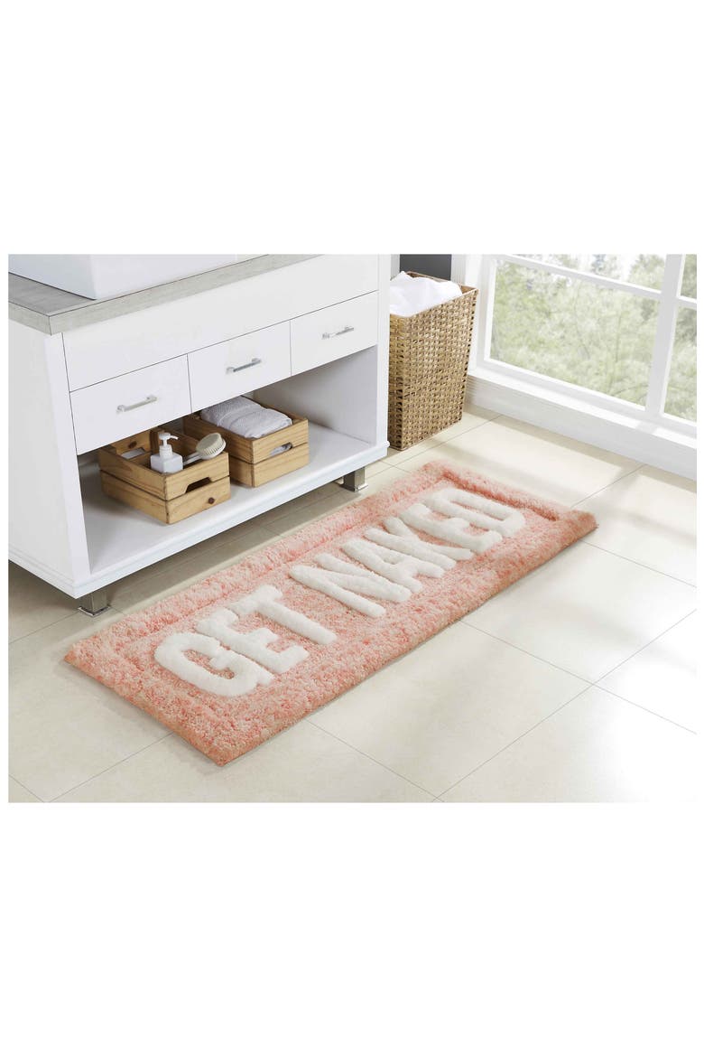 Get Naked Statement Bath Rug, Alternate, color, BLUSH