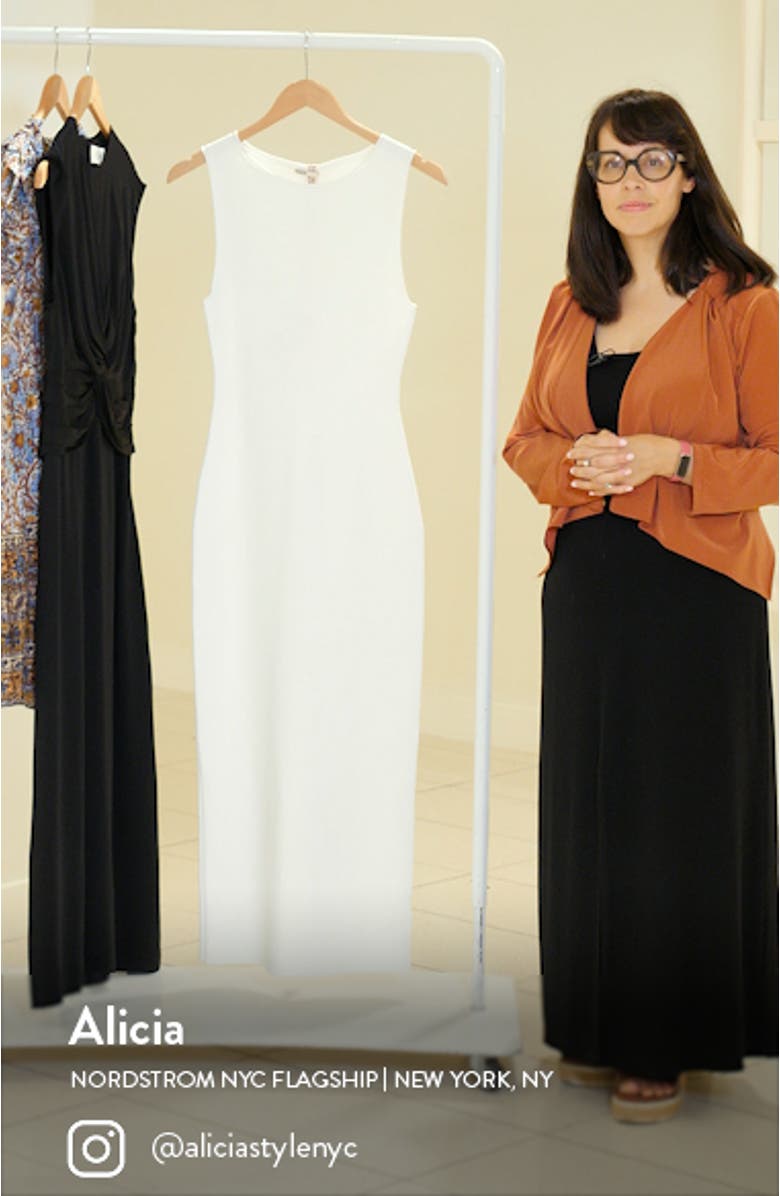 Noli Sleeveless Body-Con Sweater Dress, sales video thumbnail